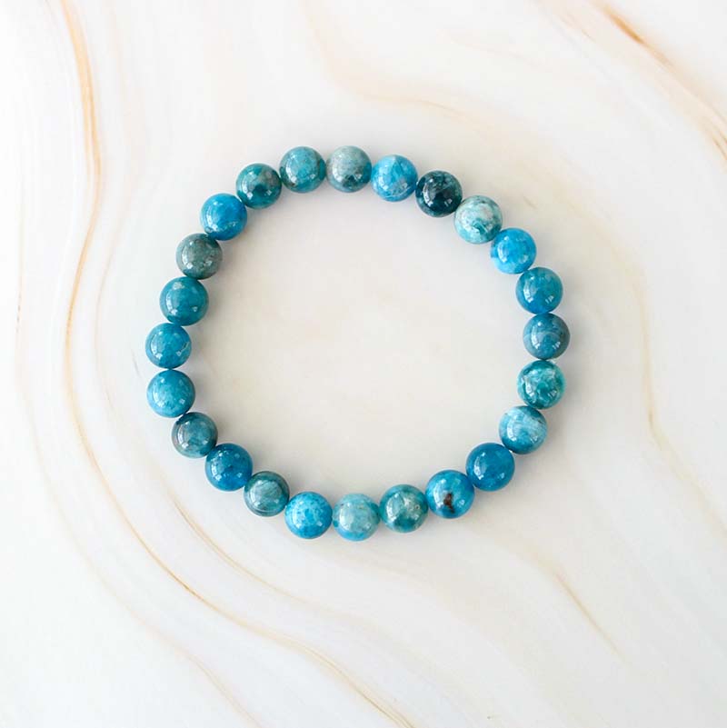 BLUE APATITE ENERGY BRACELET