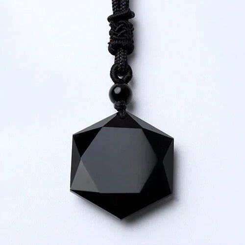 OBSIDIAN SELF PROTECTION NECKLACE