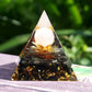 ROSE QUARTZ OBSIDIAN PYRAMID