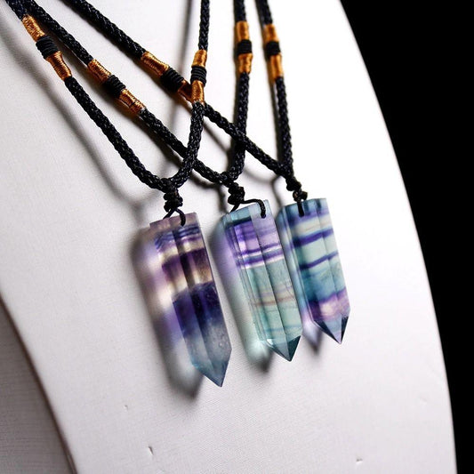 NATURAL FLUORITE NECKLACE